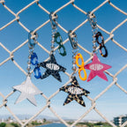 Oblivion Star Keychain - Cracked Marble Bio