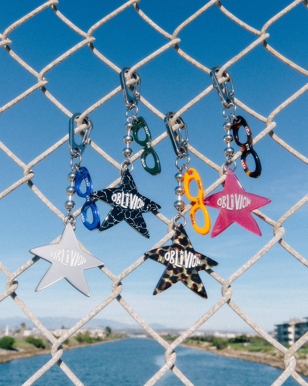 Oblivion Star Keychain - Recycled Silver