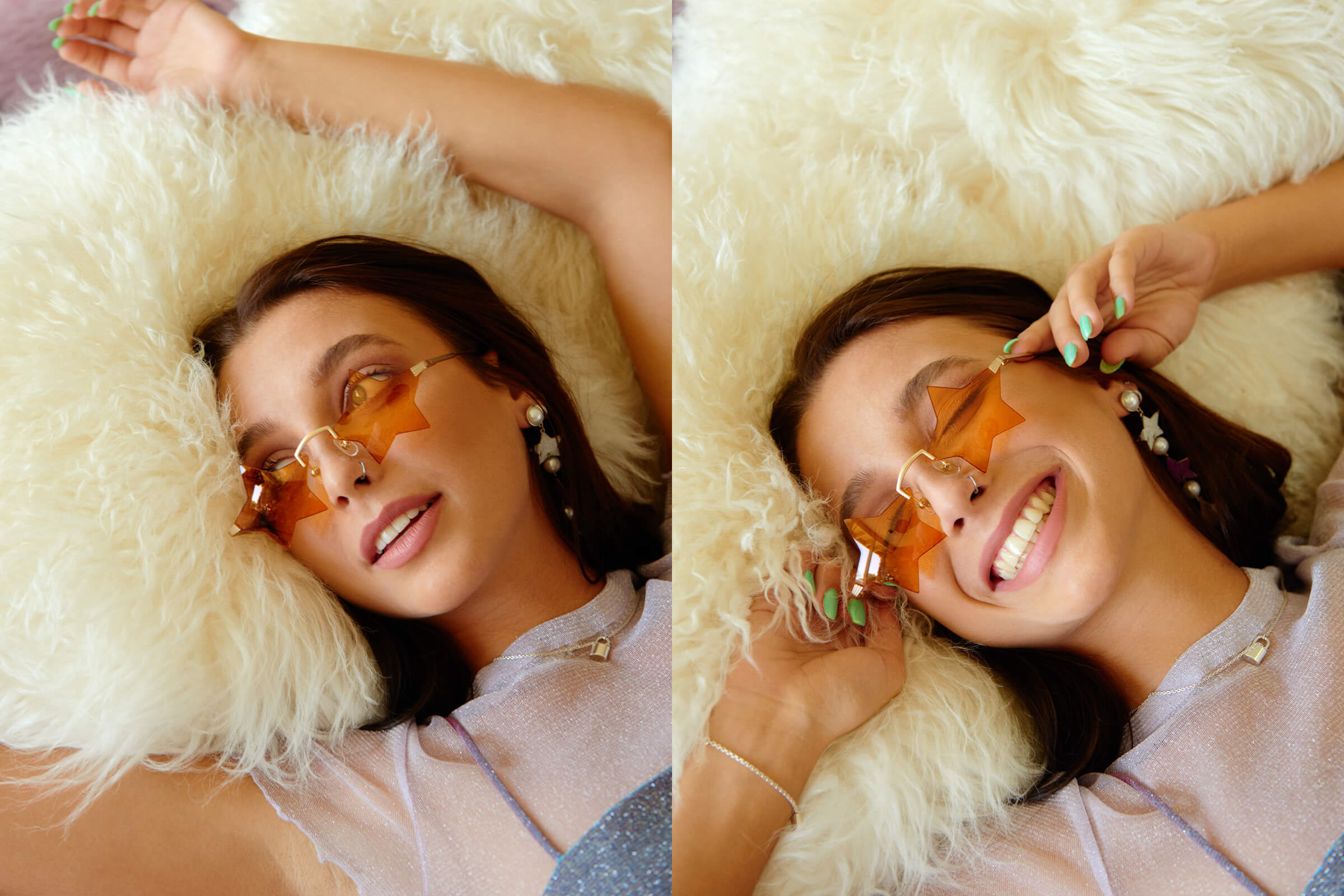 The Star Child - Emma Chamberlain Orange