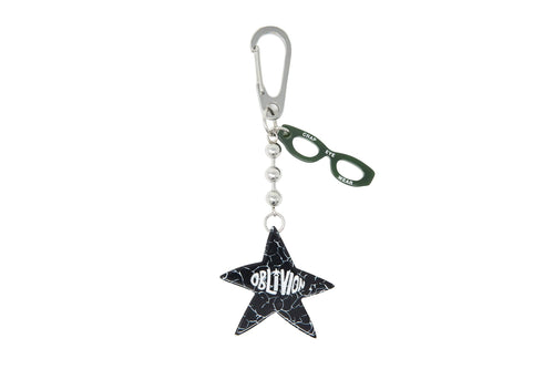 Oblivion Star Keychain - Cracked Marble Bio