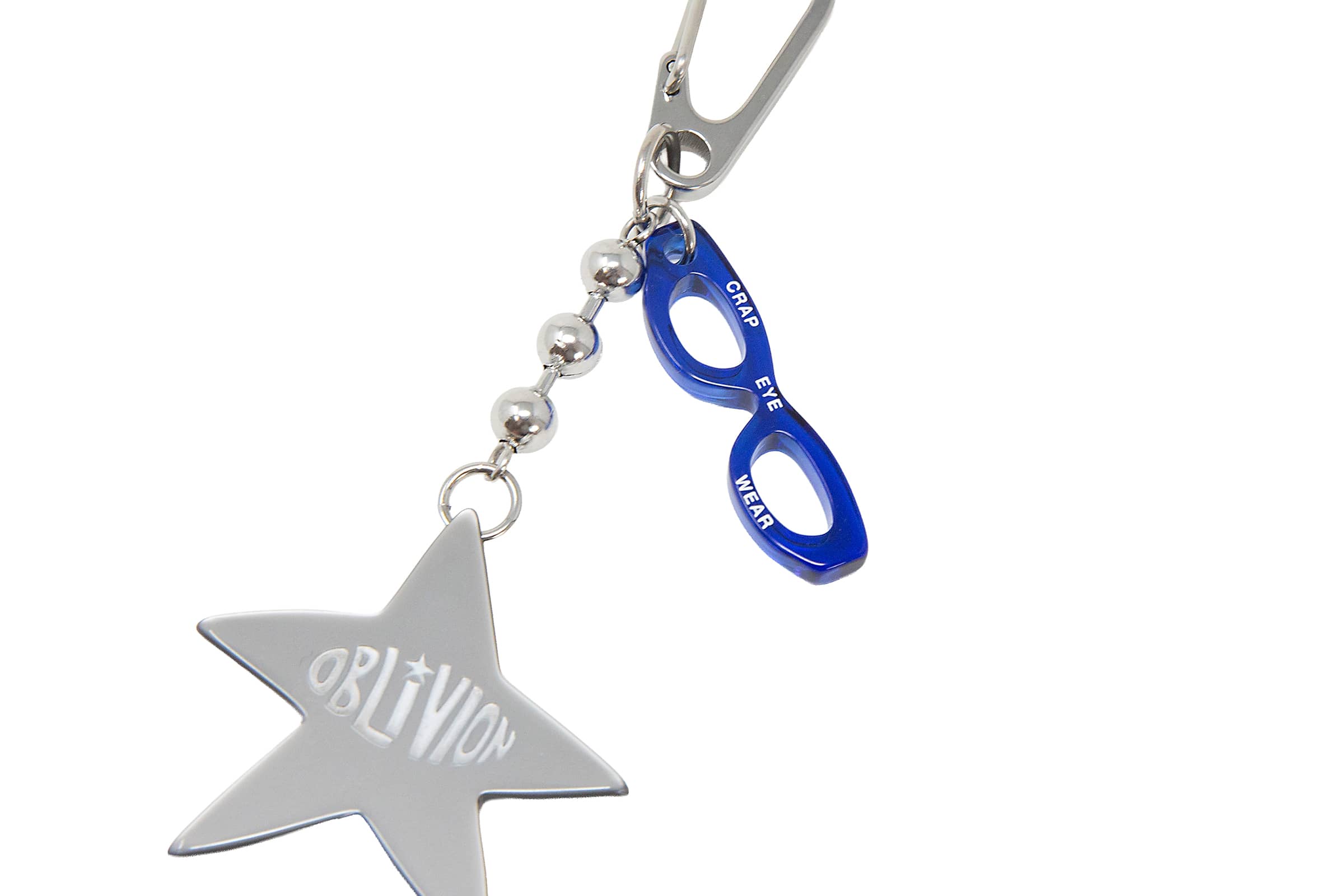 Oblivion Star Keychain - Recycled Silver